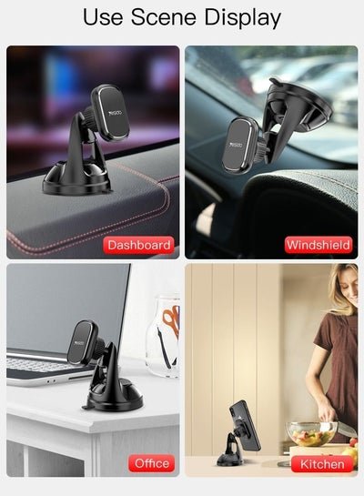 Yesido Yesido C72 strong Magnetic Car Phone Holder For Mobile Suction Cup Magnet Car Mount Cell Mobile Phone Holder Stand