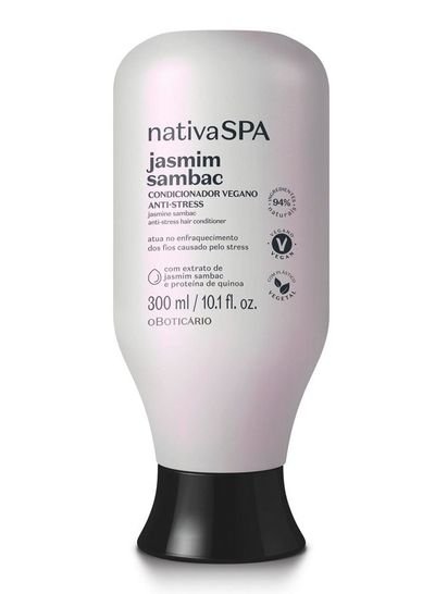 oBoticario Nativa Spa Jasmine Sambac Anti-Stress Conditioner, 300ml