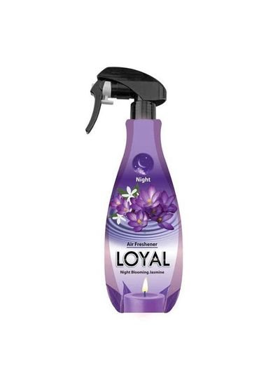 loyal Loyal Night Blooming Jasmine Fragrance Concentrated Air Freshener For Home, Office, Inside Car, 450ml, Night