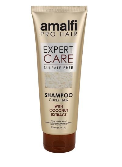 AMALFI Amalfi Curly Hair Shampoo, Sulphate Free, For Dry Frizzy Wavy and Curly Hair, Deep Conditions Damaged Hair, 250ml