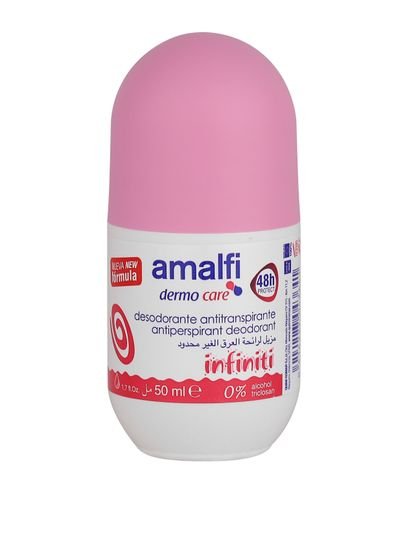 AMALFI Amalfi Roll-On Deodorant Infiniti For Women/ Infinite/ Odor Protection/ Keeps Skin Fresh and Clean/ Anti-Perspirant/ Under Arms Skin Whitening/ 50ml