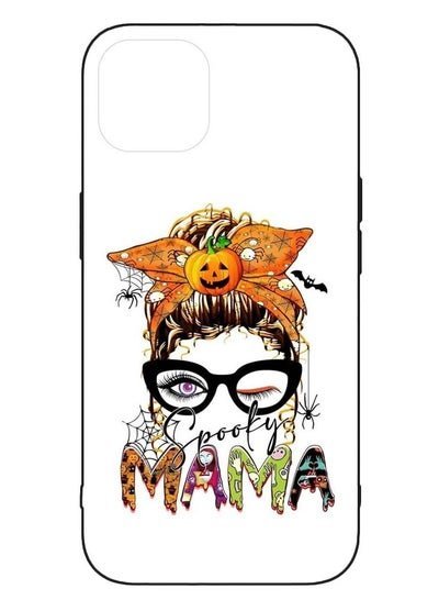 Service Zone Protective Printed Mobile Covers Spooky Mama Happy Halloween For iPhone 13 Pro