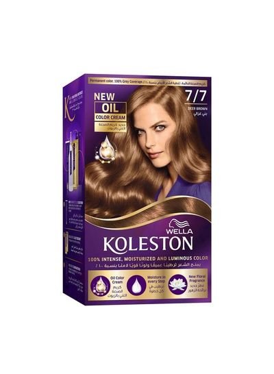 Wella Koleston Wella Koleston Permanent Hair Color Kit 7/7 Deer Brown