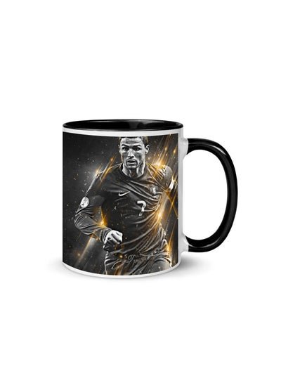 MEC FIFA World Cup cristiano ronaldo Hot & Cold Beverages Cup Coffee Mug Espresso Gift  Coffee Mug Tea Cup Coffee Mug With Name Ceramic Coffee Mug Tea Cup Gift 11oz