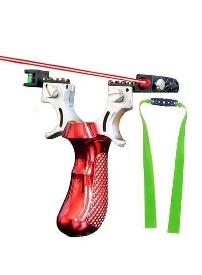 ZCM-HAPPY Outdoor strong zinc alloy slingshot with laser infrared