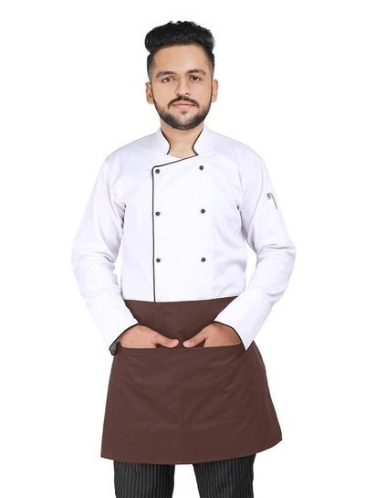YANEK YANEK Kitchen Waist Apron | Unisex Chef Kitchen Adjustable Short Apron with Pockets | For Home, Restaurant, Cafe