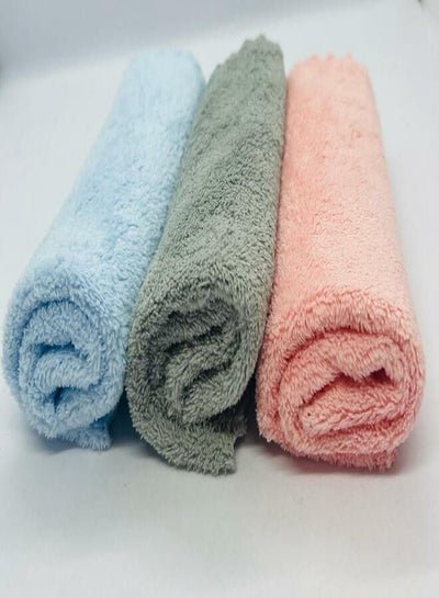Generic 3-Piece Multi-Functional Microfiber Cleaning Towels
