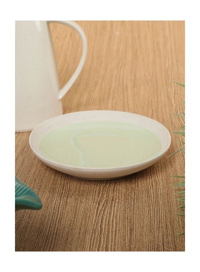homes r us Pastel & Trend Side Plate, Green – 19 cms