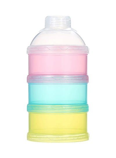 Buna 3-Layer Portable Leak Proof Baby Milk Powder Dispenser With BPA Free Containers