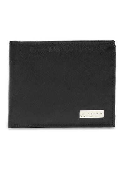 Inahom Inahom Bi-Fold Organised Wallet Flat Nappa Genuine and Smooth Leather Upper IM2021XDA0003-001-Black
