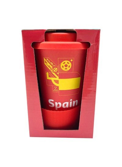 FIFA Football World Cup 2022 Mug With Silicone Sleeve And Cup Spain