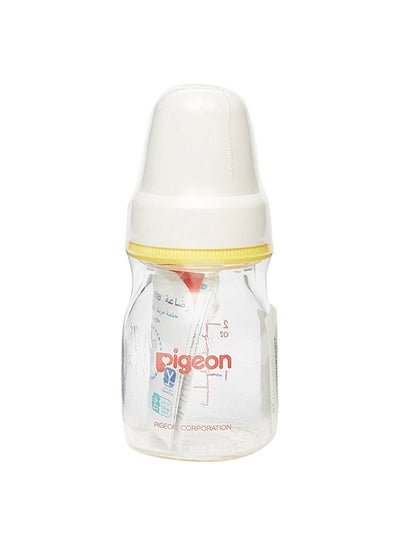 pigeon Ultra-soft Nipple Mimics Anti-colic Valve Designed Glass Juice Feeding Bottle, 50ml – Assorted