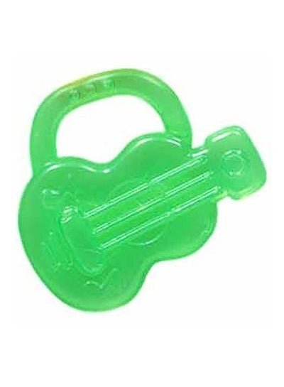 pigeon Soft Naturally Shaped Guitar Designed Cooling Wide Handle Teether, Green – 201000370