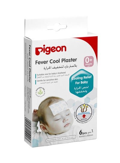 pigeon 6-Piece Fever Cool Forehead Plaster