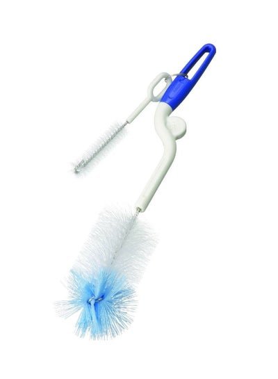 pigeon 2-In-1 Bottle And Nipple Brush – Blue/White