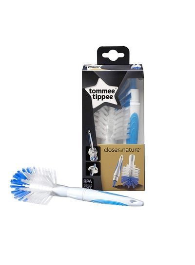 tommee tippee Closer to Nature Baby Bottle And Teat Cleaning Brush – Blue
