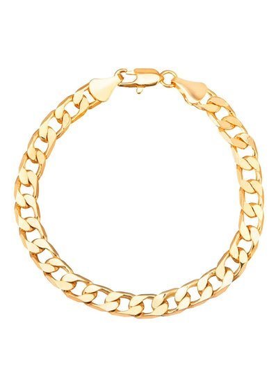 Shining Jewel Fine Gold Plated Chain Bracelet