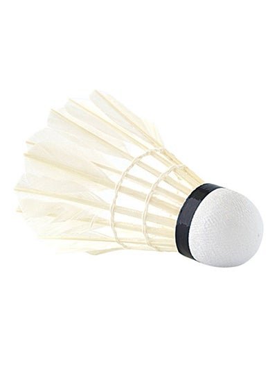 OUTAD 12-Piece Goose Feather Shuttlecocks