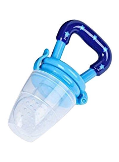 Generic Fresh Food Feeder Pacifier Silicone Baby Teether Toy For Children – Blue