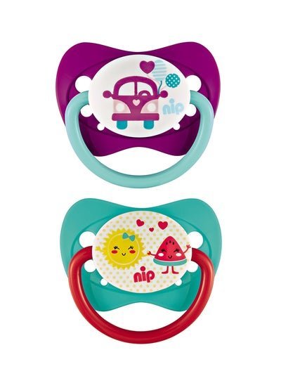 nip Family 
Soothers Silicone 5-18M