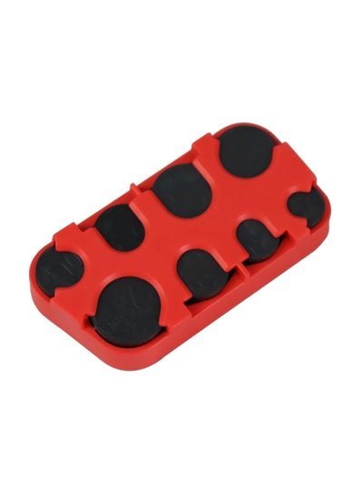 Generic Plastic Coin Holding Purse Red