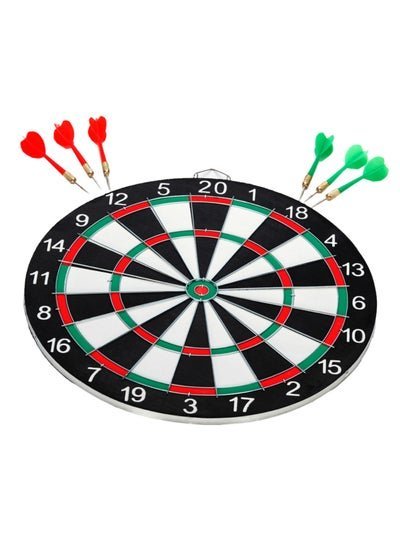 Generic Double Sided Dart Board With Needle 18inch