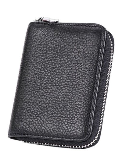 Beauenty Calfskin Leather Card Holder Black