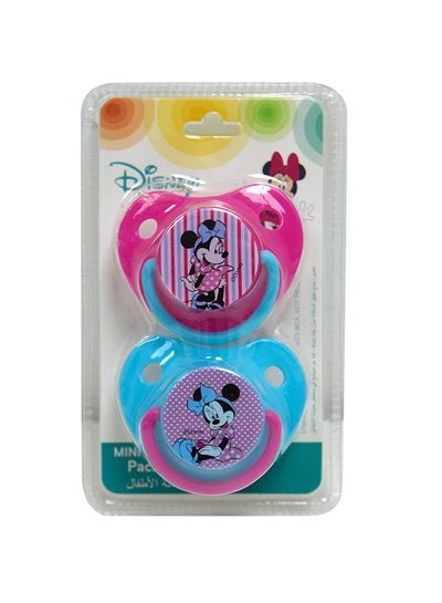Disney Pack of 2 Minnie Mouse Soother Pacifier