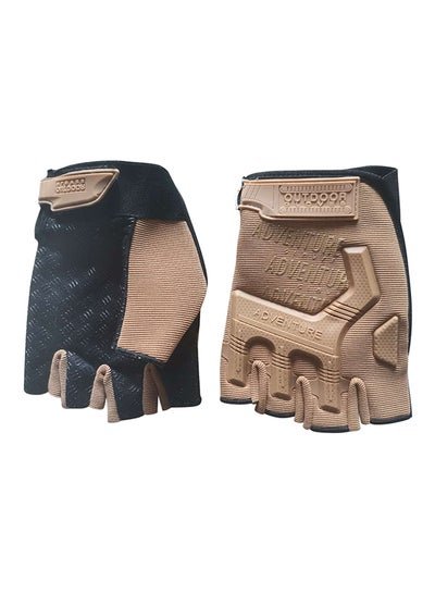 Athletiq Trendy Half-Finger Cycling Scooter Gloves 20 x 10.5 x 9.5centimeter