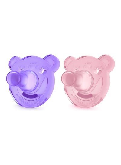 PHILIPS AVENT 2-Piece Bear Shape Soothie Pacifier