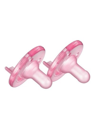 PHILIPS AVENT Super Soothie Pacifier, 3+ Months, Pack of 2 – Pink