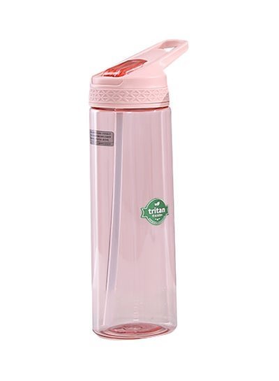 XIMI VOGUE Tritan Plastic Bottle With Handle Pink 650ml
