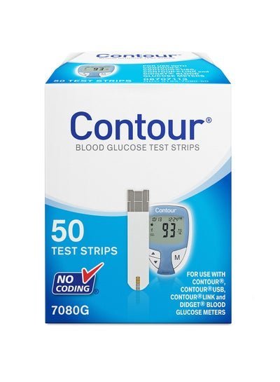 Contour Blood Glucose Test Strips 50S