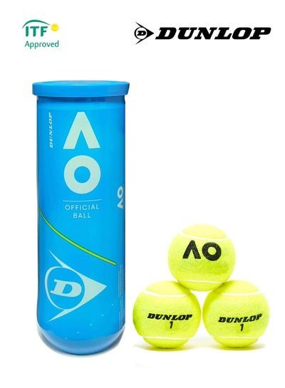 DUNLOP 3-Piece – Dunlop AUSTRALIAN OPEN Tennis Balls