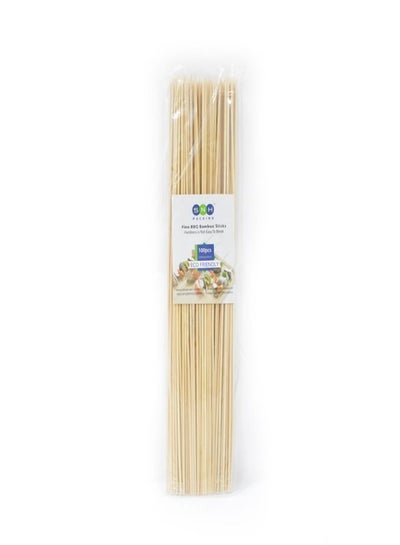 SNH PACKing SNH Packing Bamboo Skewer Sticks 40cm Packet Of 100 Pieces