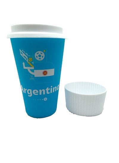 FIFA Football World Cup 2022 Mug With Silicone Sleeve And Cup Argentina