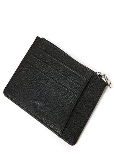 Generic Minimalist Front Pocket Blocking Leather Wallets for Men Women – Cross Black