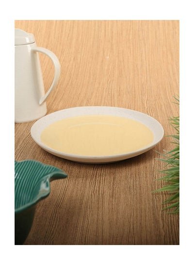 homes r us Pastel & Trend Dinner Plate, Yellow – 27 cms