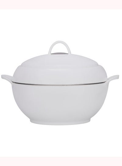 Royalford Omega Gold Insulated Casserole, Firm Twist Lock, RF11154 | Strong Handles | 5000ml Double Wall Insulated Serving Pot, Chapati Storage Box, Roti Serving Pot, Chapati Dabba