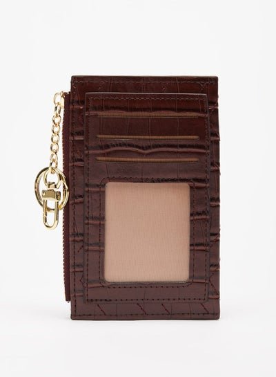 shoexpress Textured Card Holder with Keyring